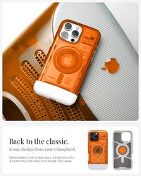 Spigen iPhone 16 Pro Max Classic C1 MagFit case cover - Tangerine